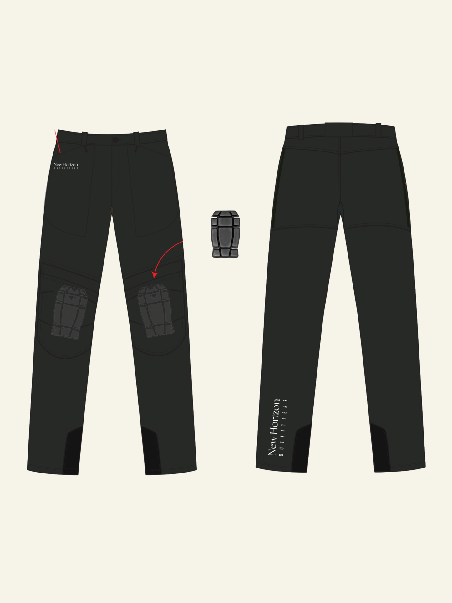 Pre-order Kid's Winter Charcoal Pant