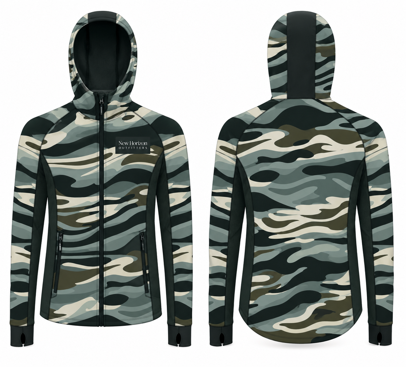 Pre-Order Kid's Water Camo Hoodie